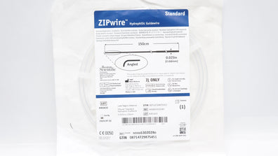Boston Scientific M006630202B0 Zipwire Hydrophilic GuideWire 150cm x 0.025inch(x)